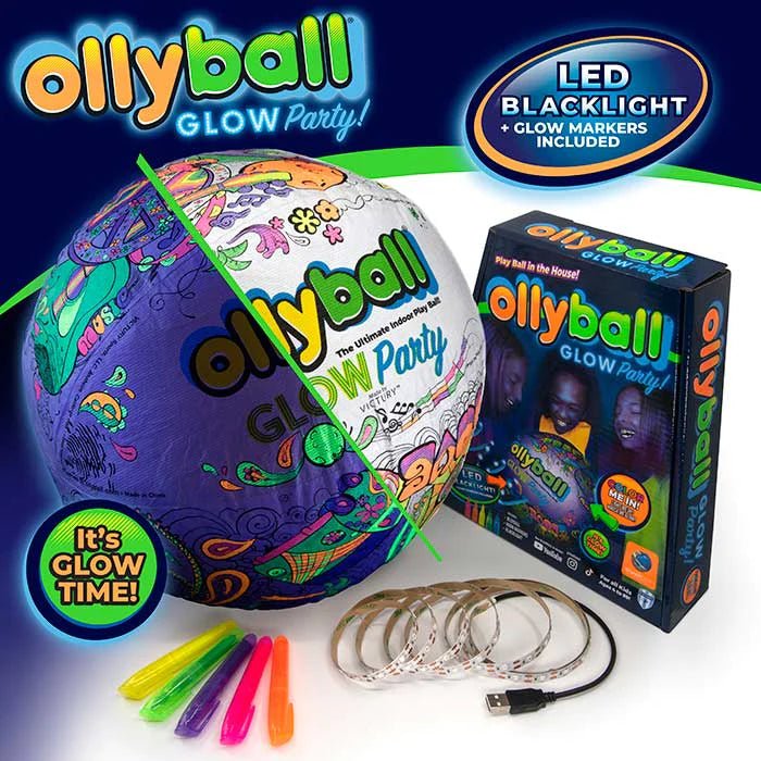 Ollyball GLOW PARTY!