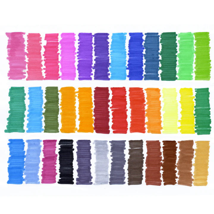 Magic stix with 36 hues of colour