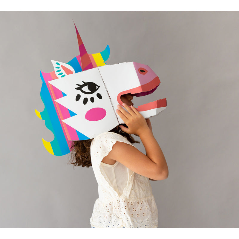 Omy large unicorn 3D mask