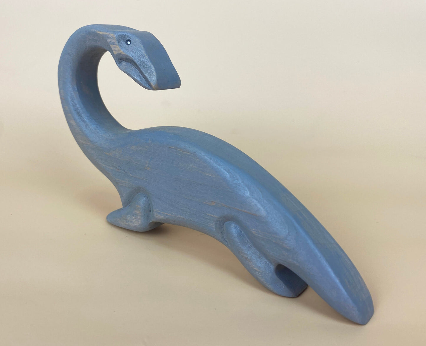 Stegosaurus wooden dinosaur toy