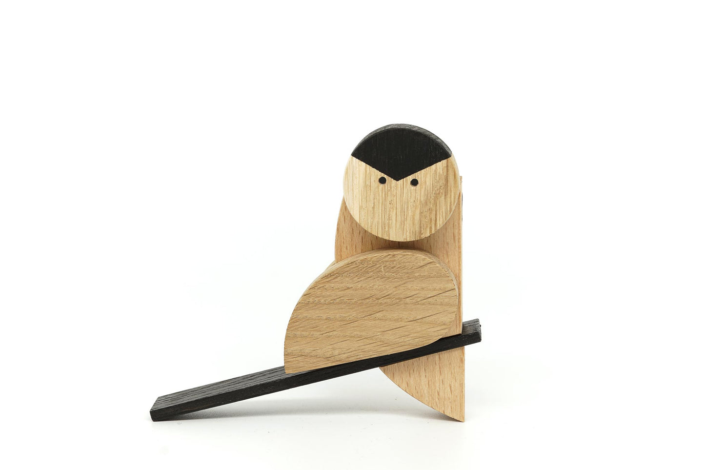 magnetic wooden toy owl