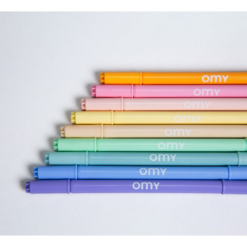 Omy thin pastel markers