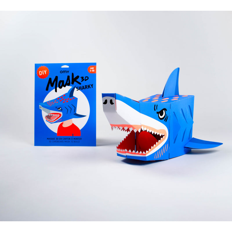 Omy's 3D shark mask