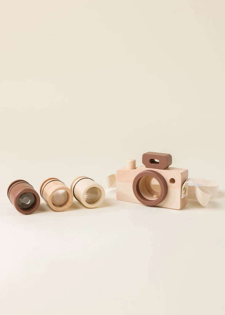 3 interchangeable lens for wooden toy camera from cocovillage