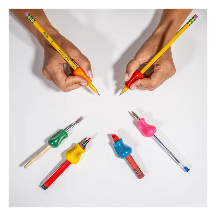 Neon writing aid to improve grip and reduce fatigue, comes in various colours