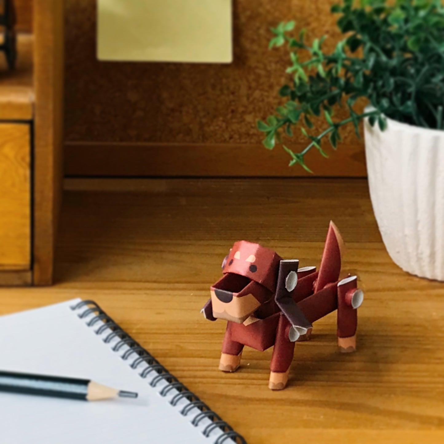 Dachshund from Piperoid Japan - finished product