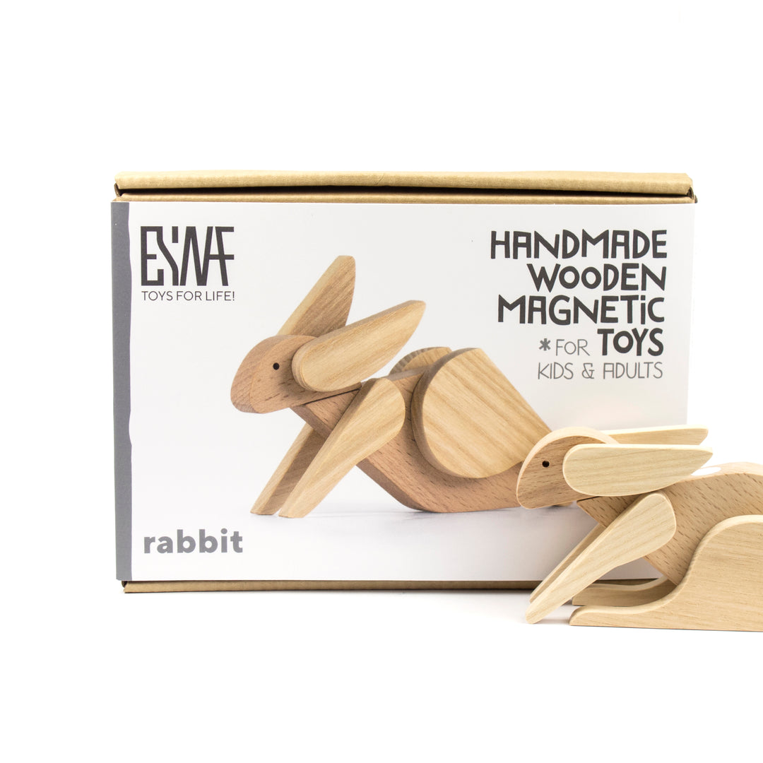Buy Magnetic Wooden Toy Rabbit for Kids Online – Picked by Papa
